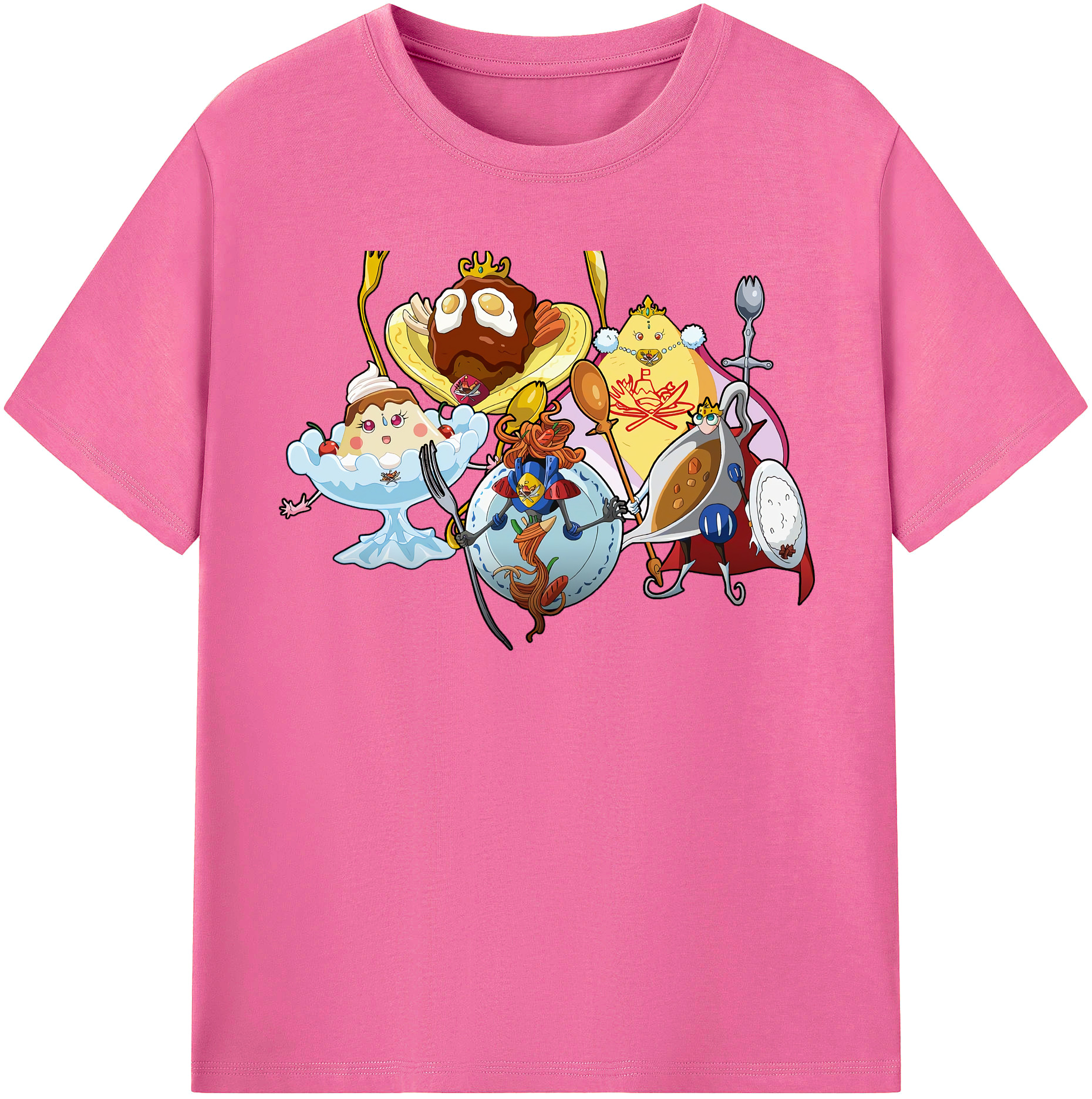 （画像用） 遊☆戯☆王 Yu-Gi-Oh! レディースカジュアルプリントTシャツ（綿100％）